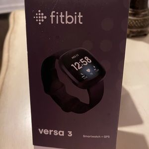 Fitbit versa3 practically brand new .